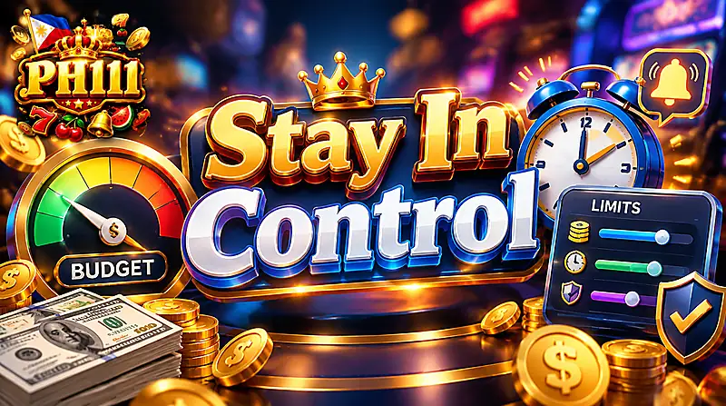 play safe image for PH111 Responsible Gaming
